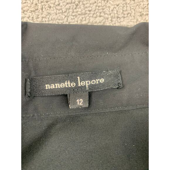 Nanette Lepore Women Marigold Dress Black Color Size 12 - Picture 2 of 7